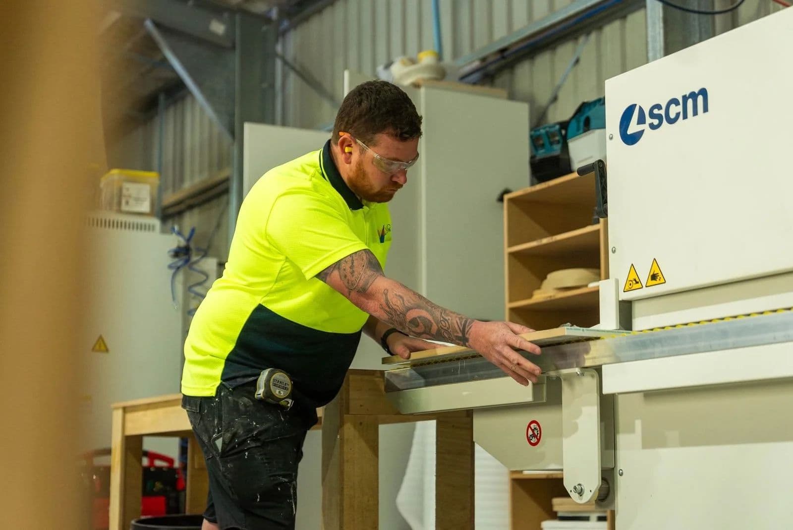 Hallmarc in-house joinery factory